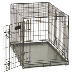 MidWest crate replacement pan with leak-proof welded seam and rust-resistant finish.