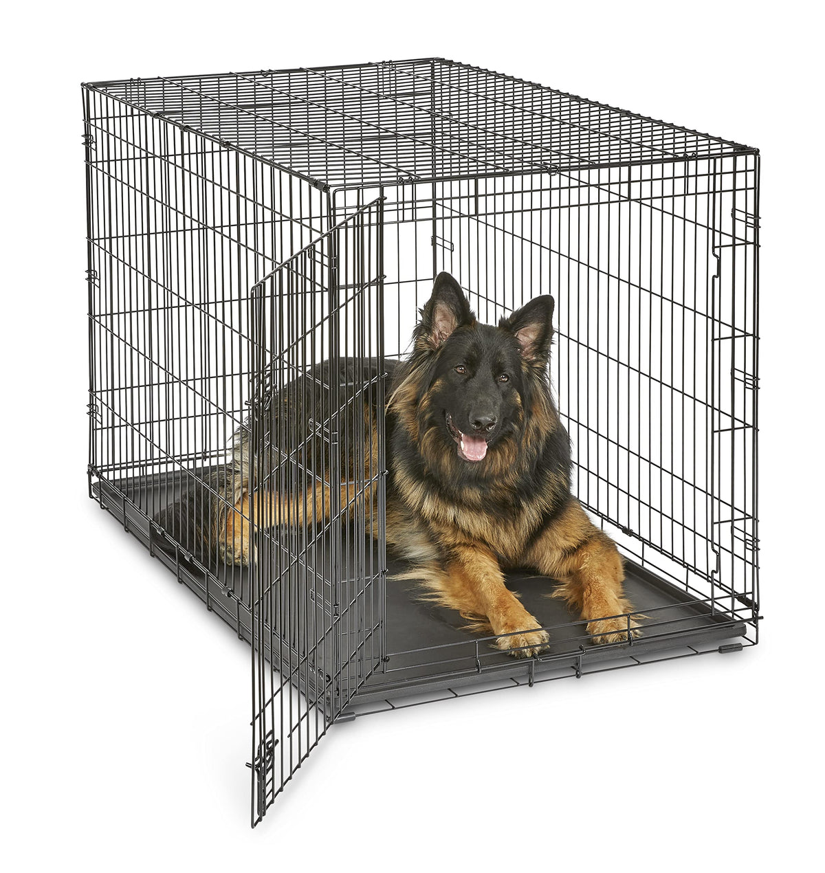 New World crate folds flat for easy travel and storage