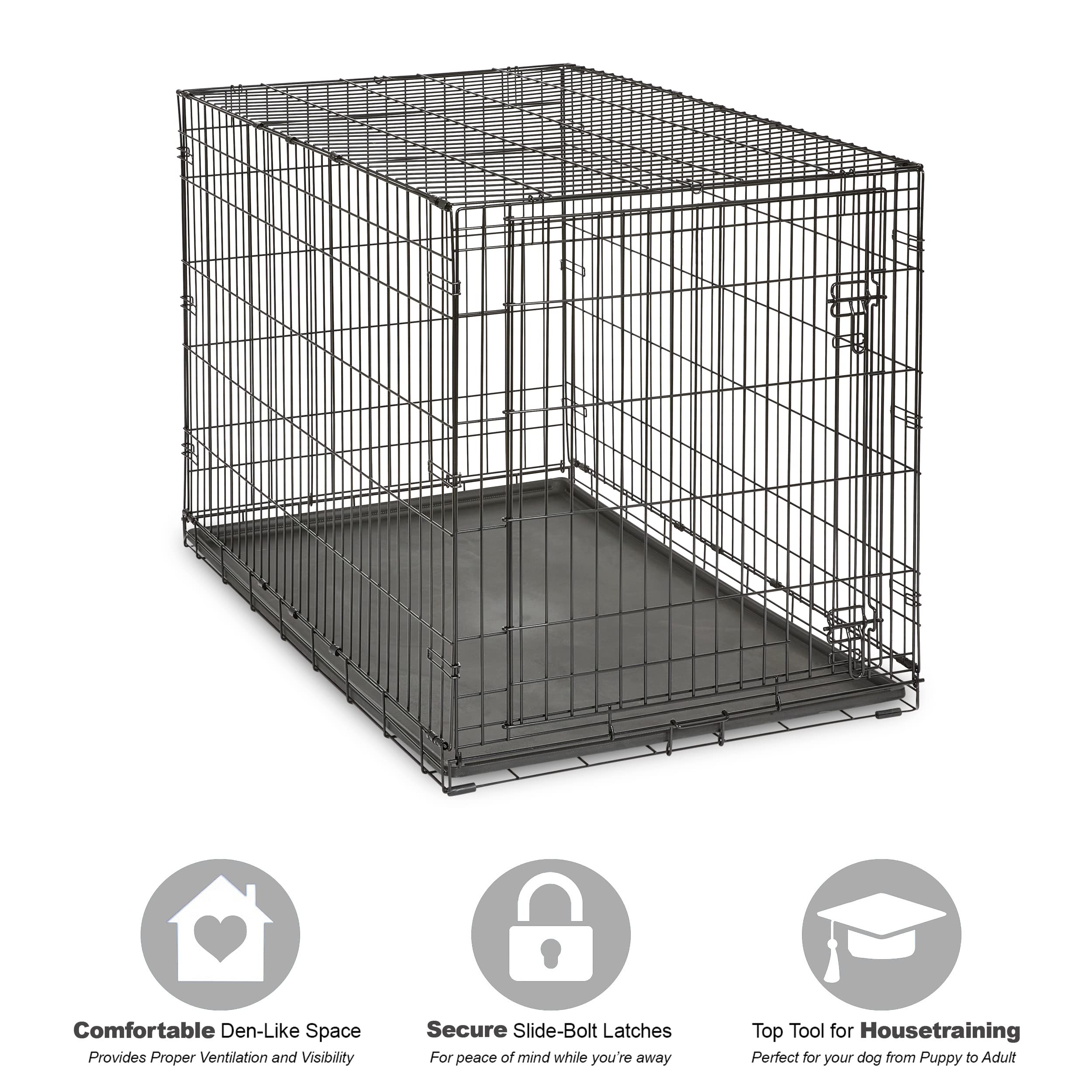 New World crate secure latch prevents escapes during crate training