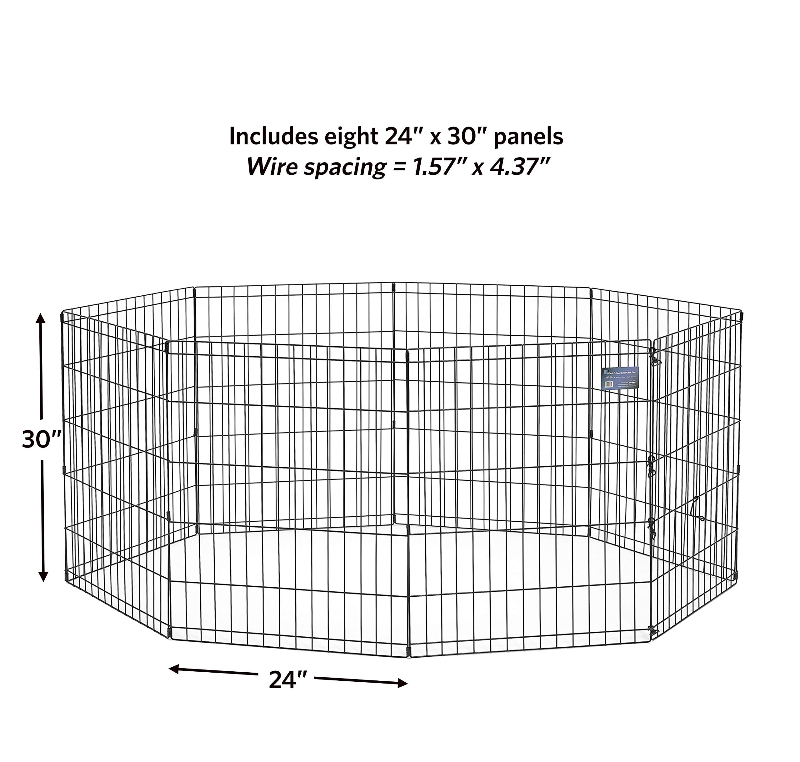 MidWest Homes for Pets no-door design emphasizes secure, contained play sessions