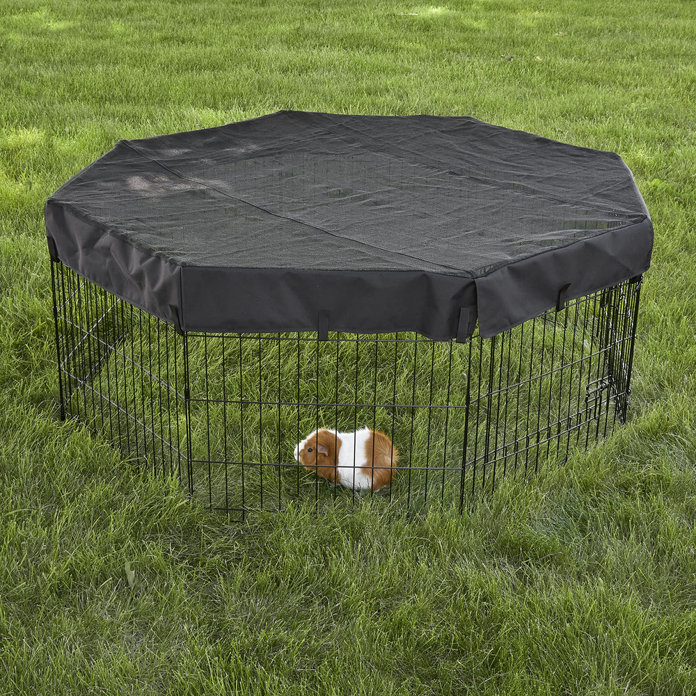 MidWest Homes for Pets octagon mesh top durability supports outdoor use.