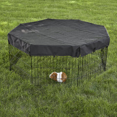 MidWest Homes for Pets octagon mesh top durability supports outdoor use.