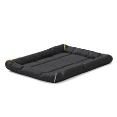 MidWest QuietTime MAXX bed in crate offering cozy, secure space for medium dogs