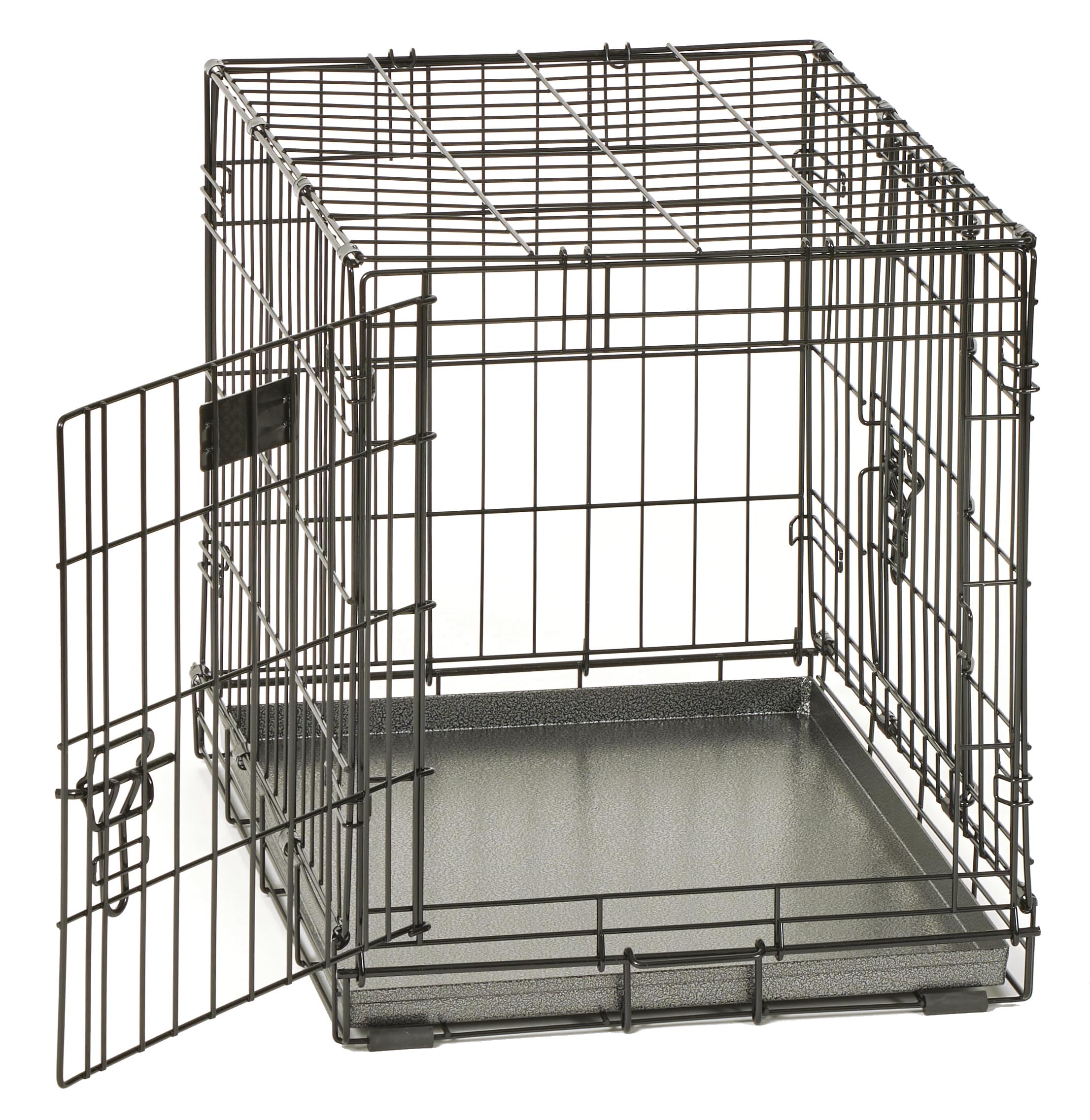Replacement pan for MidWest crates, leak-proof design helps protect floors.