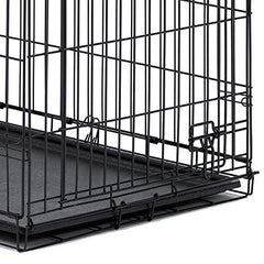 MidWest universal tray measures 35.5 x 23.8 inches for most 36-inch crates.