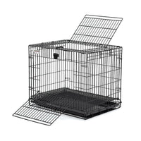 MidWest Wabbitat front door access enables easy daily pet interactions
