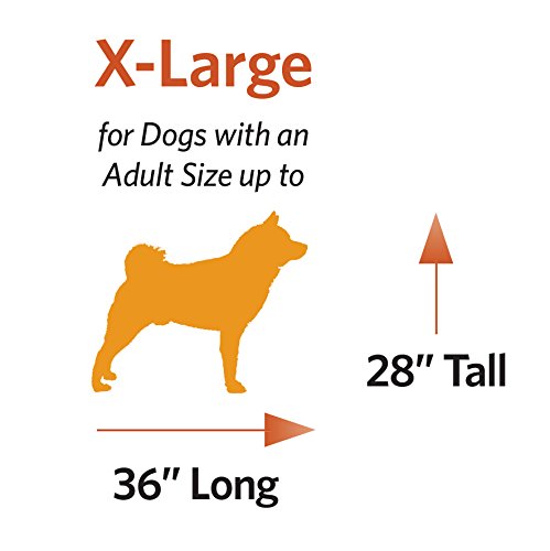 MidWest QuietTime MAXX bed fits 48-inch crates for large breeds