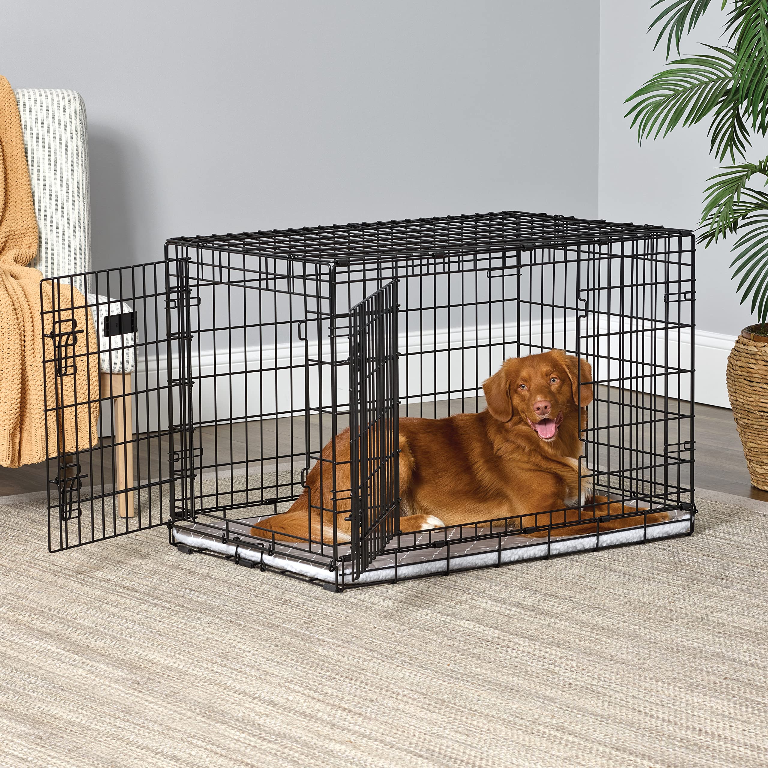 MidWest Quiet Time custom-fit for iCrate and New World crate pans.