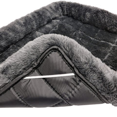 Machine washable QuietTime bed simplifies cleaning after crate time or travel.
