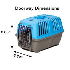 MidWest Spree 22-inch blue assembly view demonstrates tool-free setup.