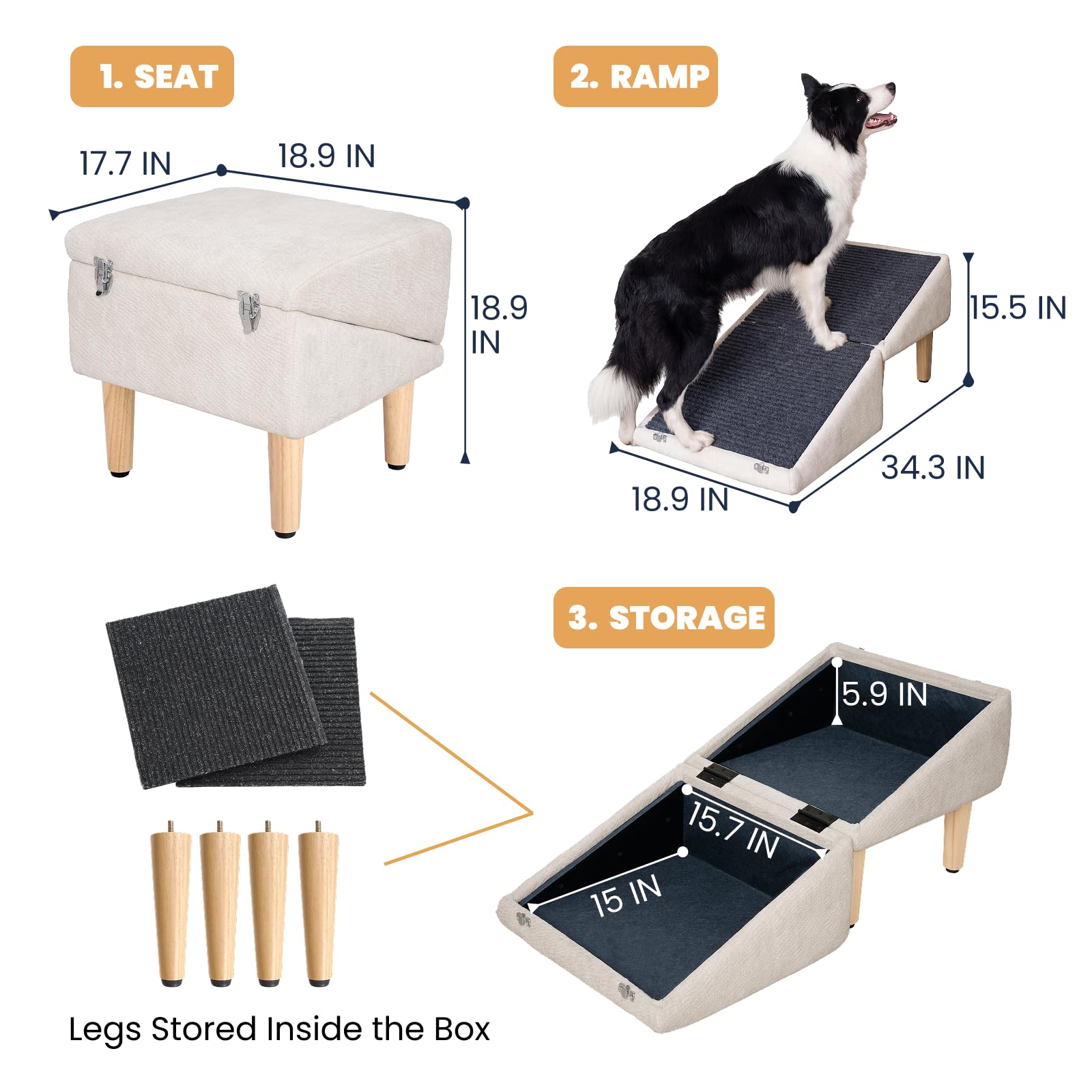 Miemie's Corner durable materials blend with home decor for everyday use.