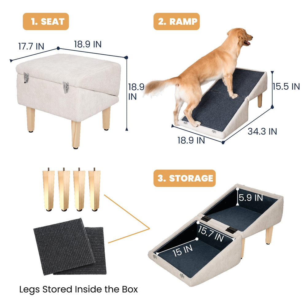 Miemie's Corner storage box inside keeps toys and blankets neatly tucked away.