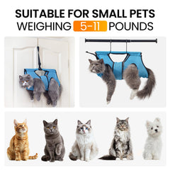 MIFNRO grooming hammock adjustable-height system reduces back strain