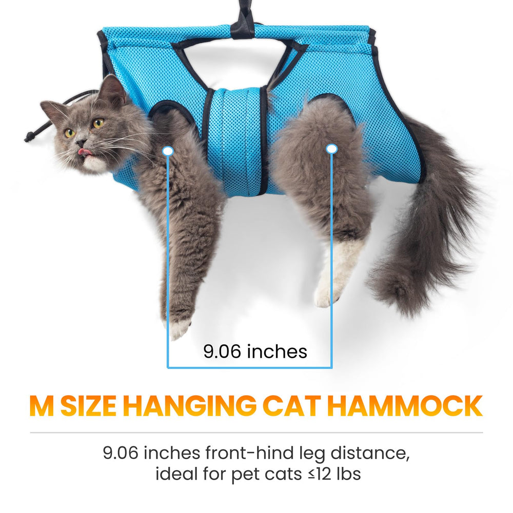 MIFNRO breathable hammock enhances pet comfort during grooming