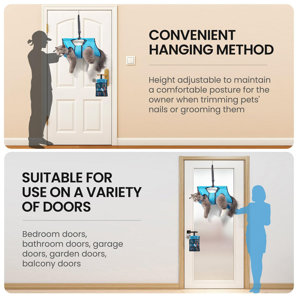 MIFNRO door-hooks secure installation on most doors
