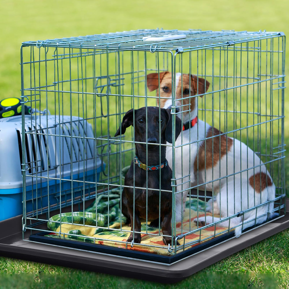 Mifoci sturdy kennel pan provides reliable daily replacement for crates.