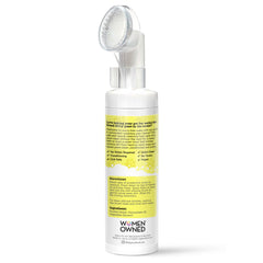 Mighty Mutt foaming cleanser dispenses for mess-free post-walk paw care.