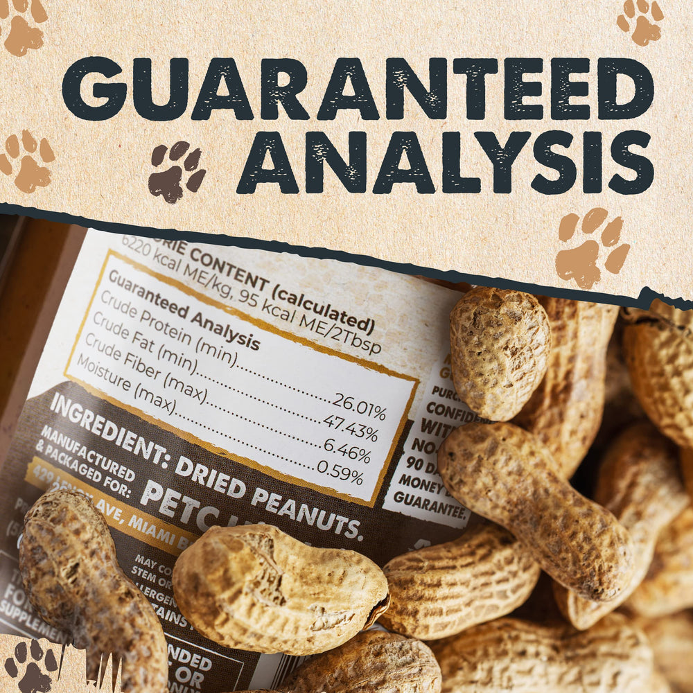 Mighty Paw Bark’n Butter training-snack setup emphasizes a protein-rich reward.