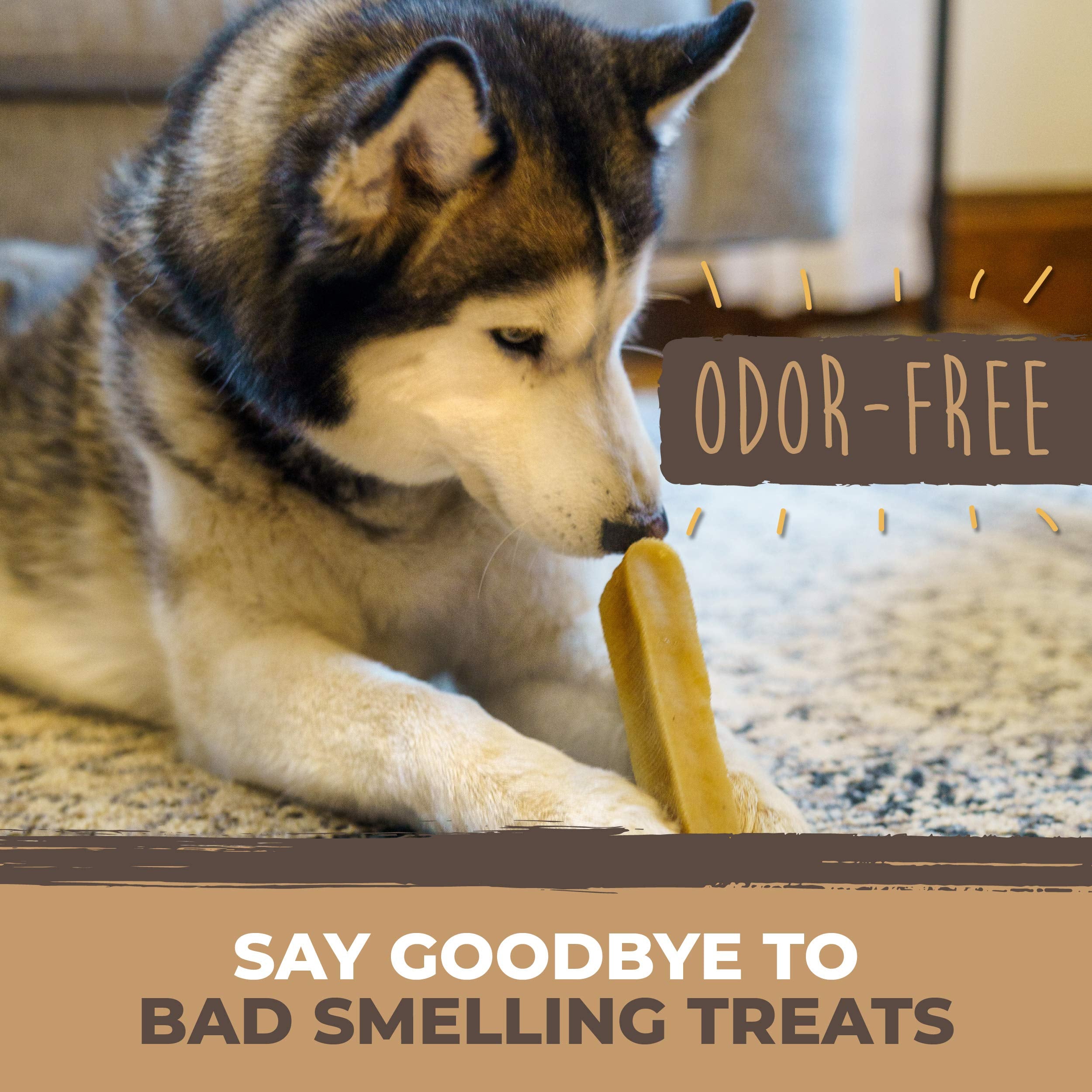 Mighty Paw Cheese Sticks long-lasting chew for teething puppies