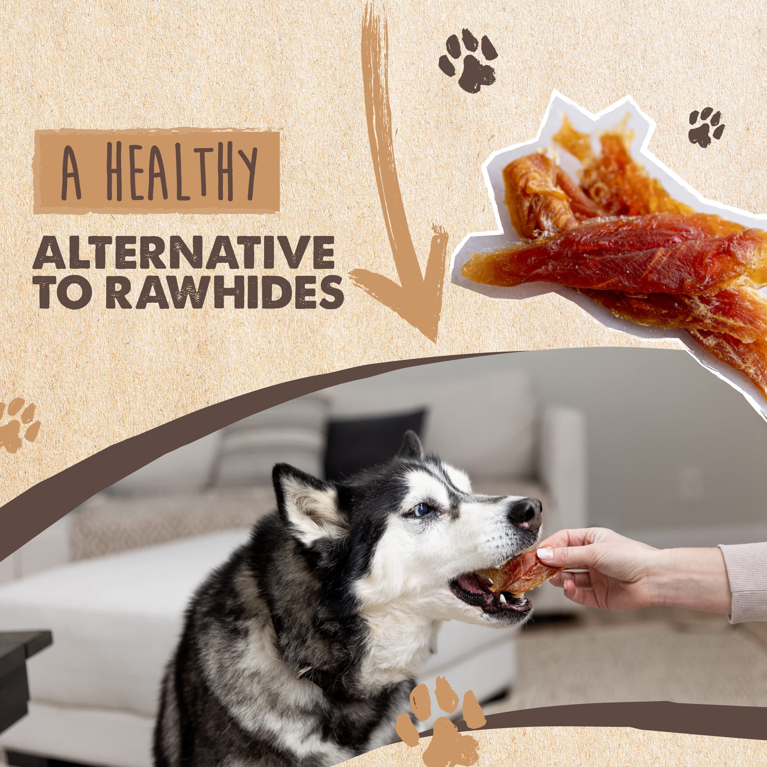 USA-made Mighty Paw Naturals facility labeling