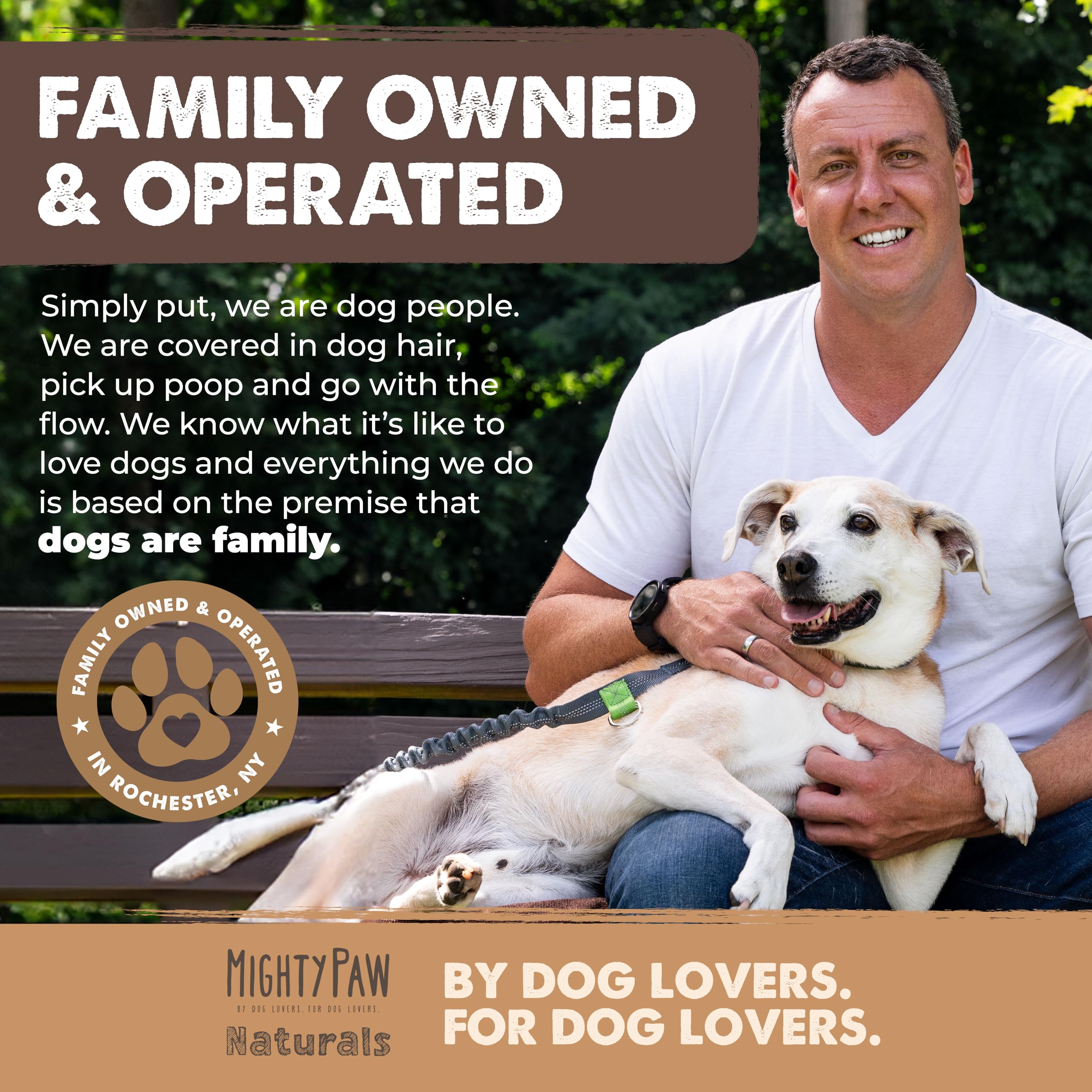 Mighty Paw Naturals dog boredom-relief chew time