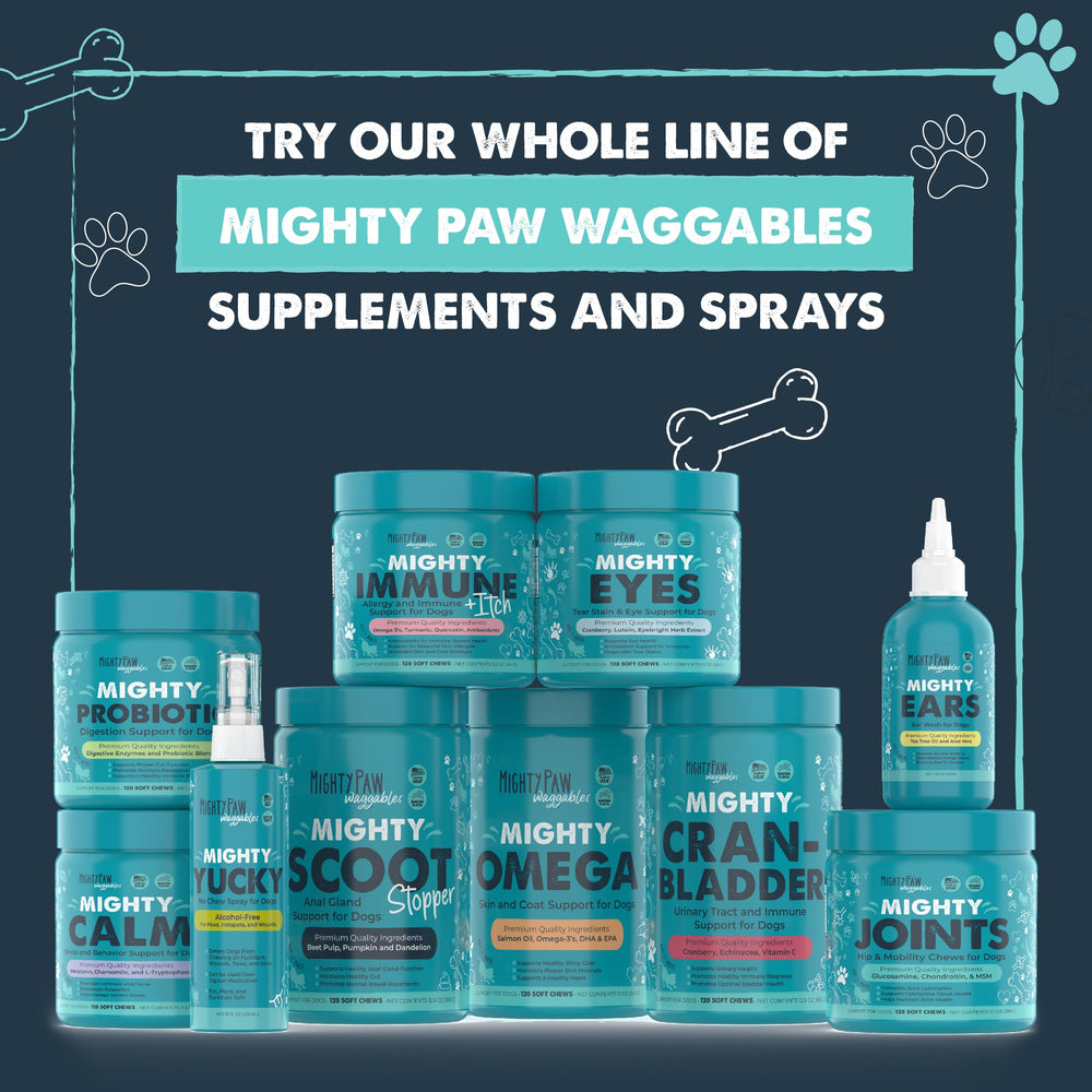 Pumpkin-fiber rich formula highlight natural gut support.