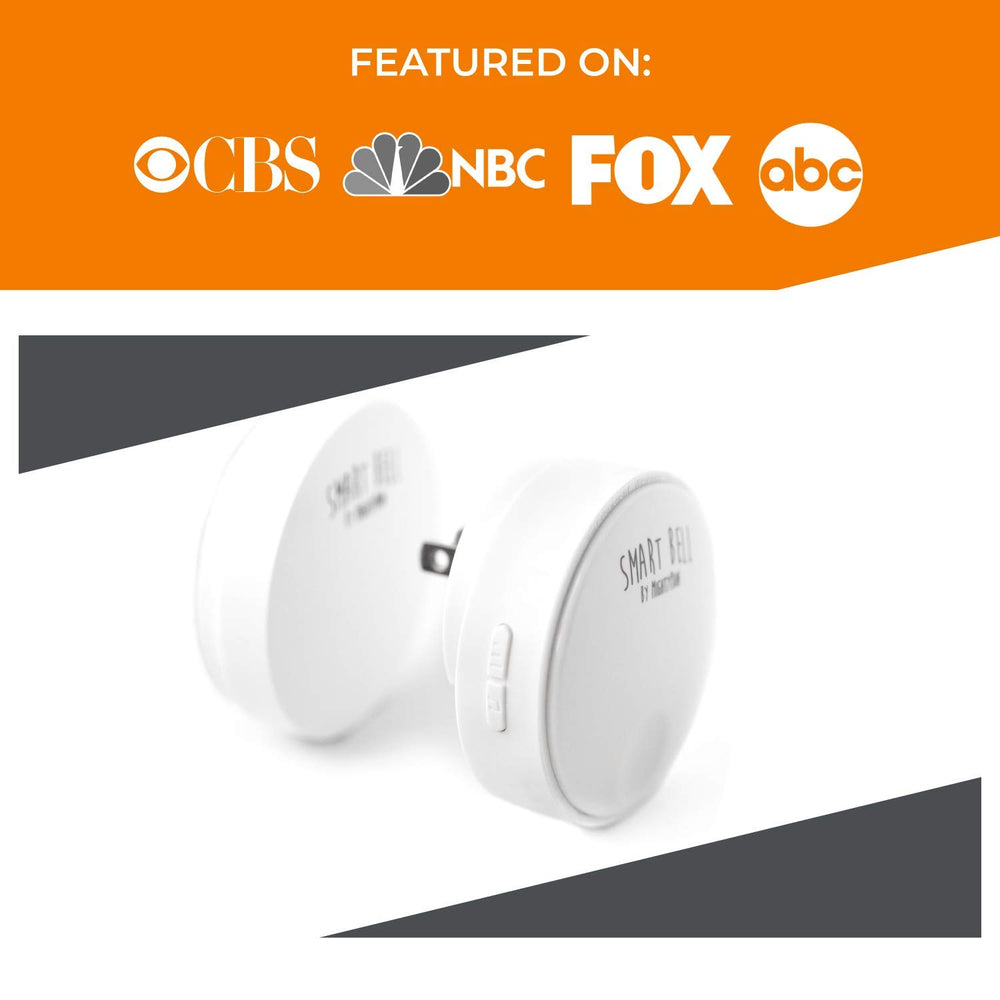 Mighty Paw Smart Bell weatherproof for indoor outdoor use.
