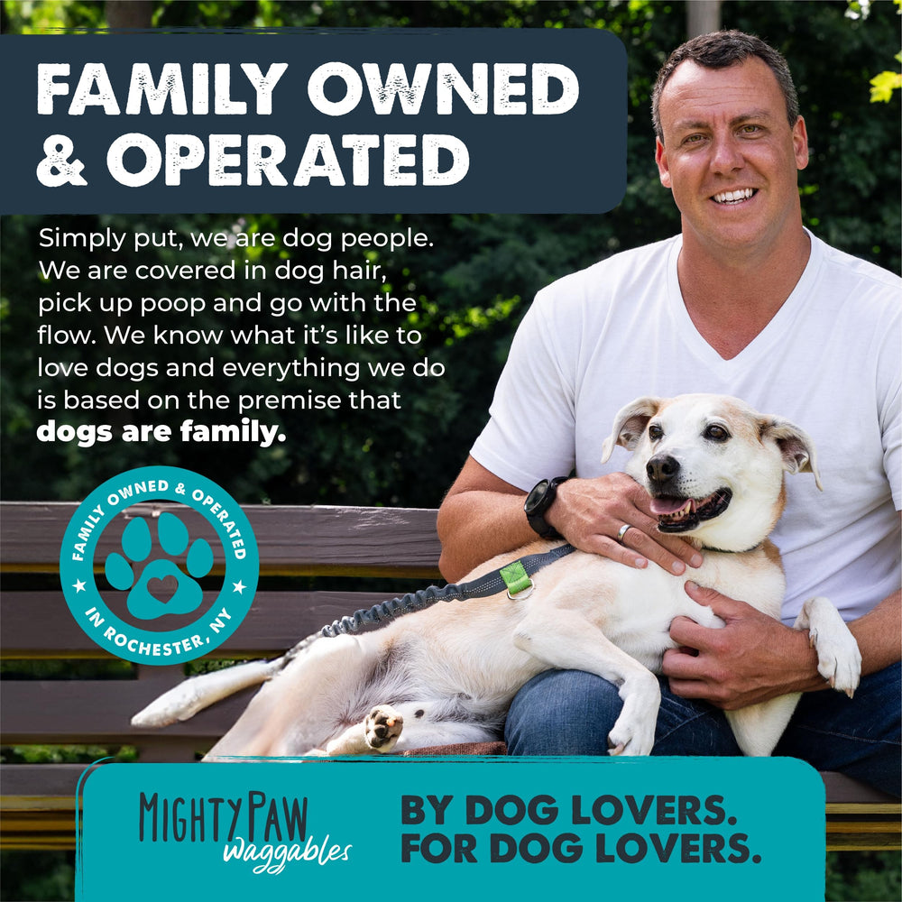 Seal confirms Mighty Paw Waggables Made in USA packaging