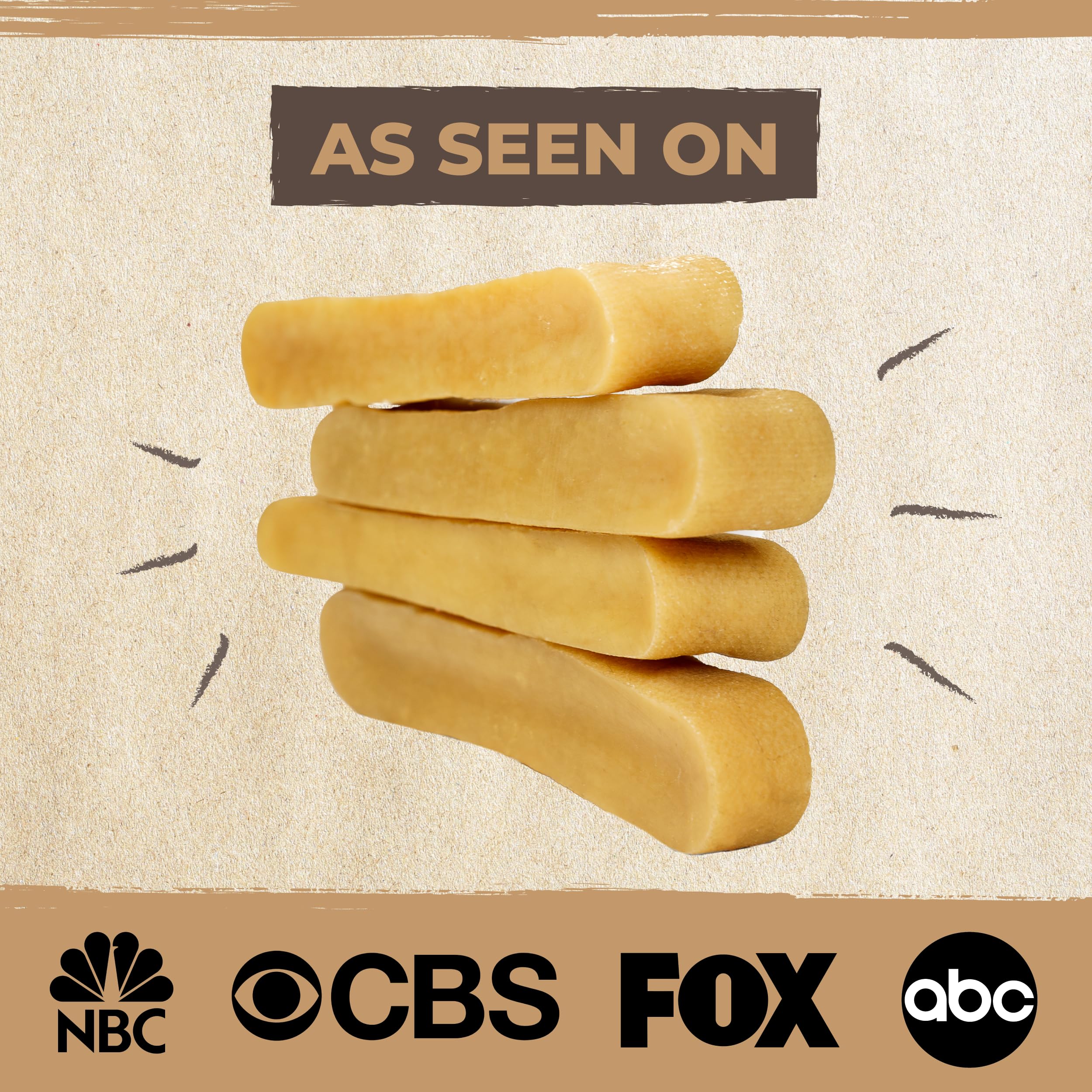 Mighty Paw Yak Cheese Chews safety guidance, chew supervision and safe pieces.