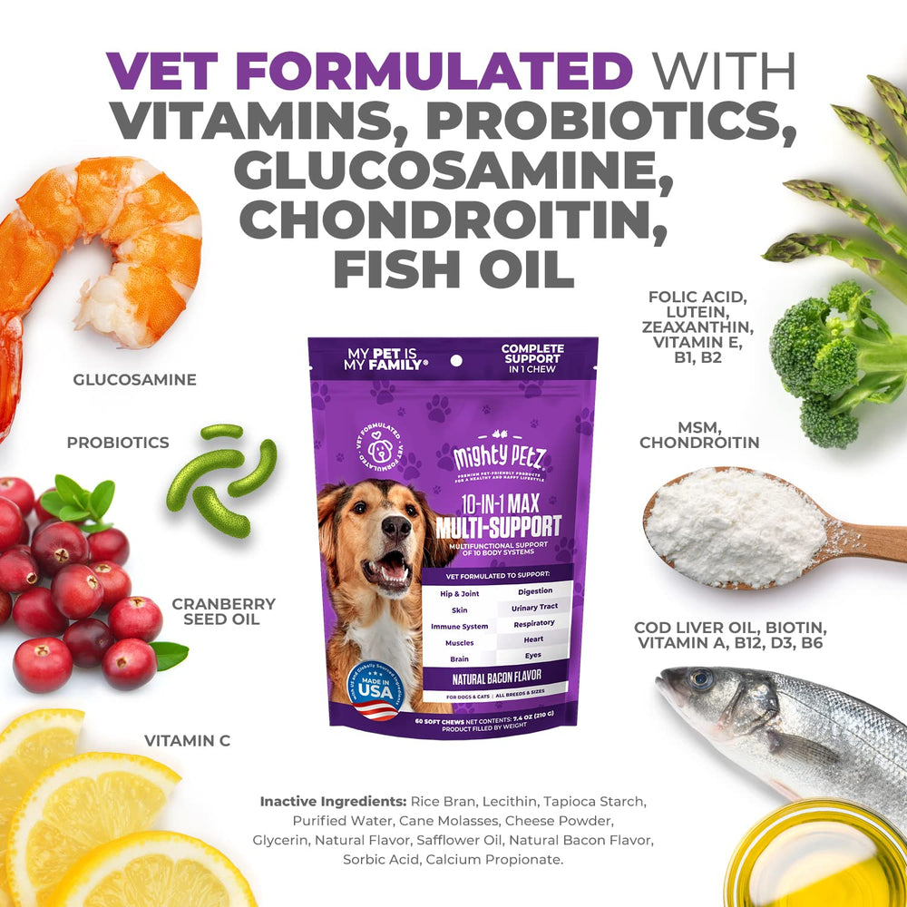 Mighty Petz MAX with glucosamine and chondroitin for joints