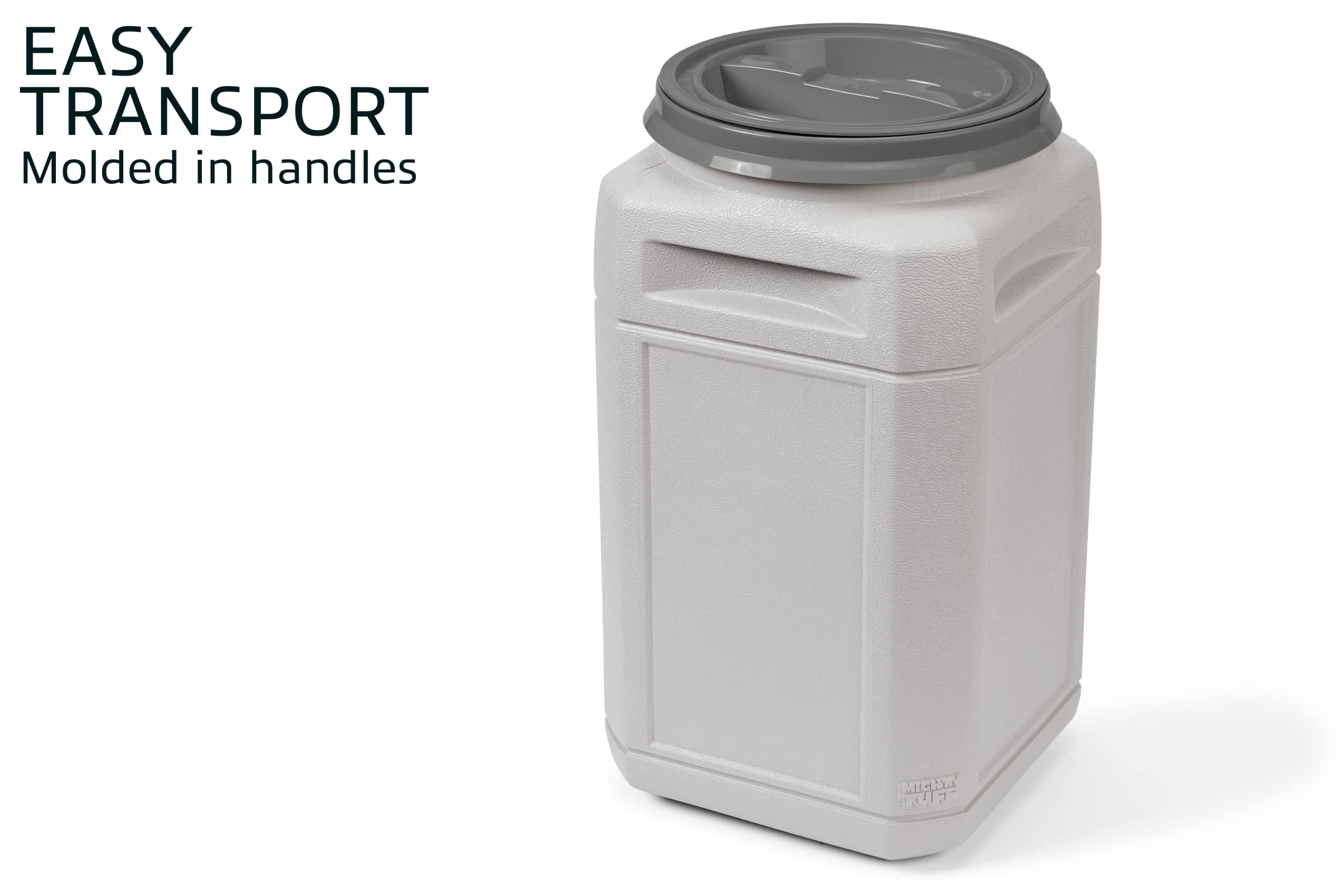 Rugged exterior resist rust and moisture during travel.
