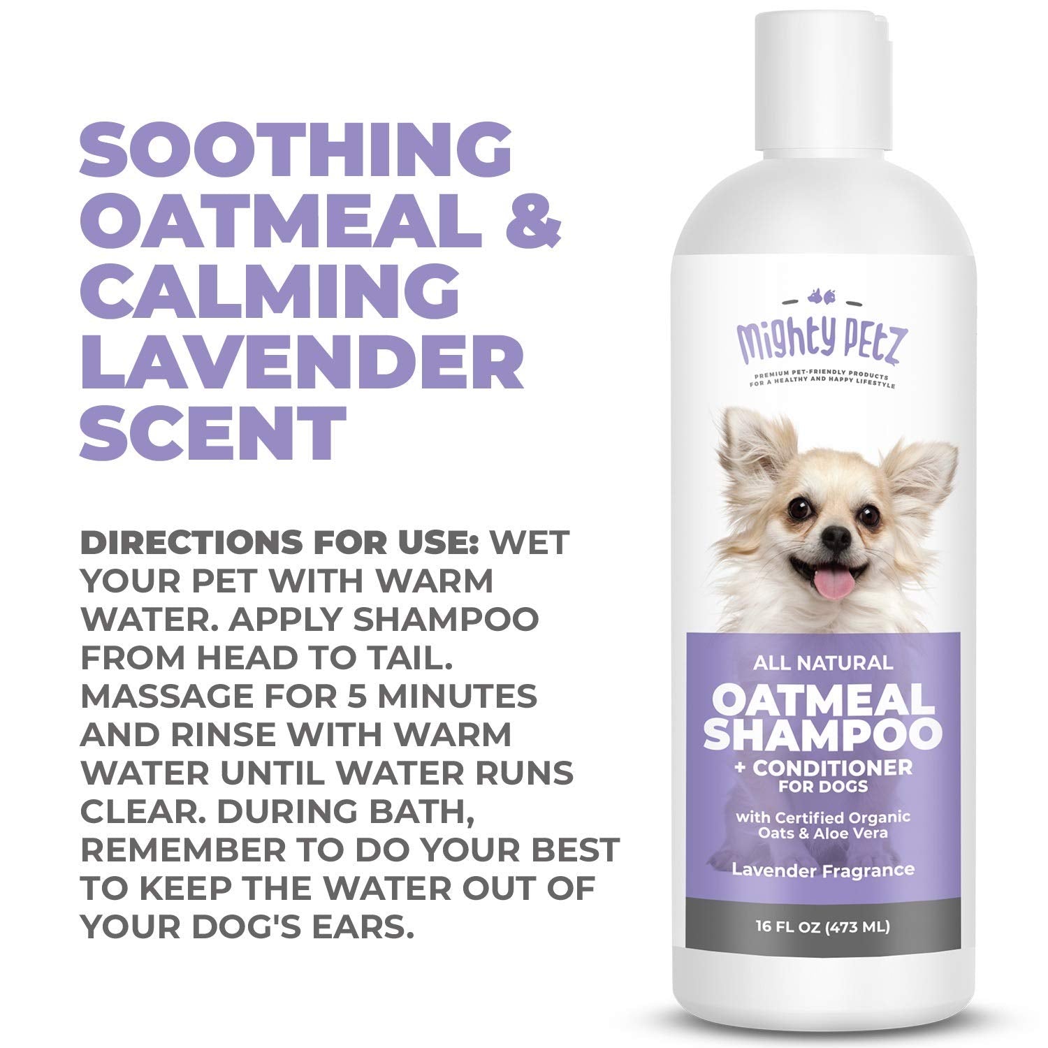 Mighty Petz biodegradable, cruelty-free packaging supports eco-friendly grooming