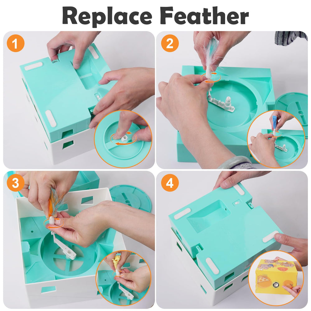 Migipaws attachments set includes feathers, ribbons, and PopSkin replacements.
