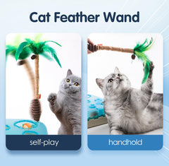 Migipaws feather-wand-led-night-mode highlights playful flutter under soft light