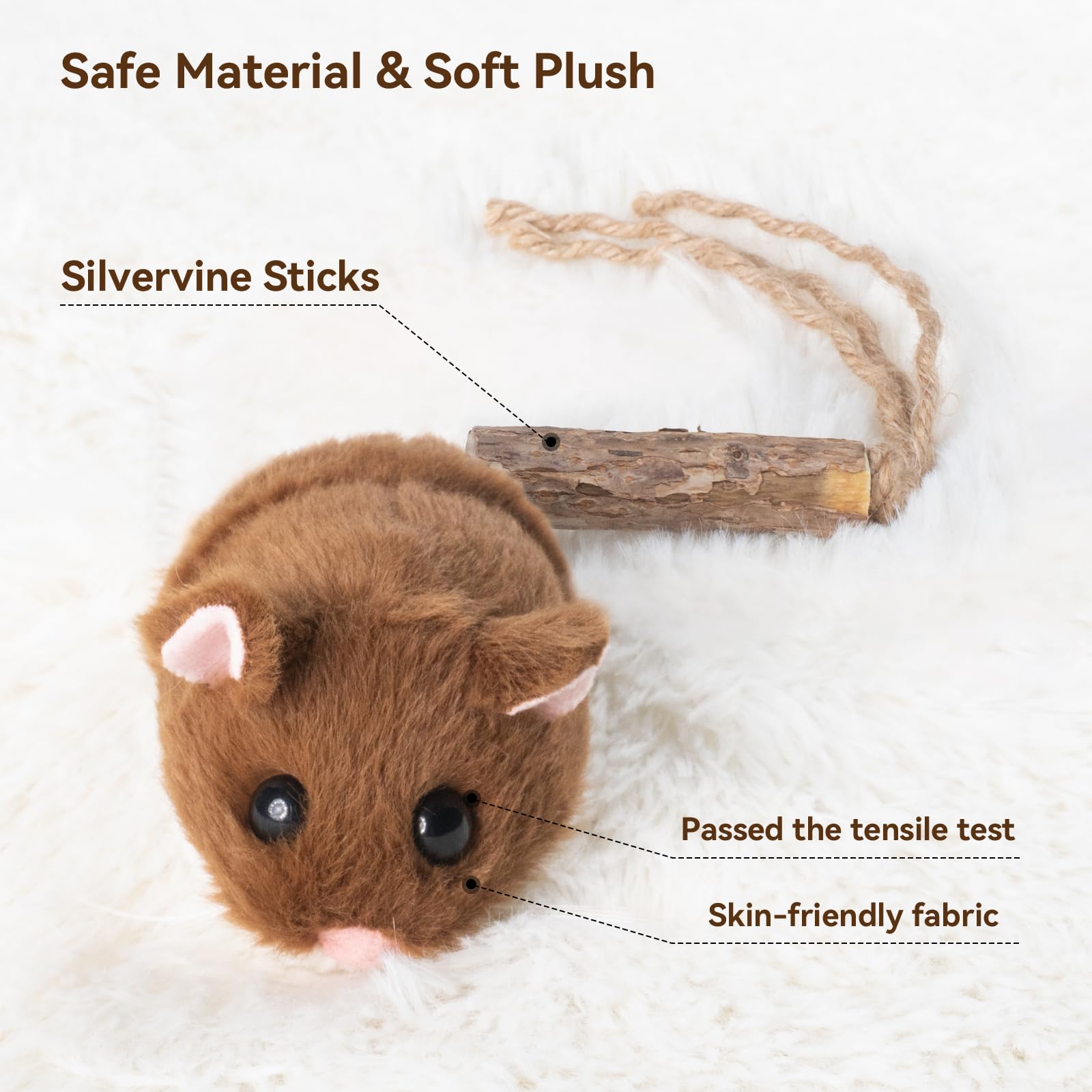 Motion sensors trigger continuous play in Migipaws MigiMouse.