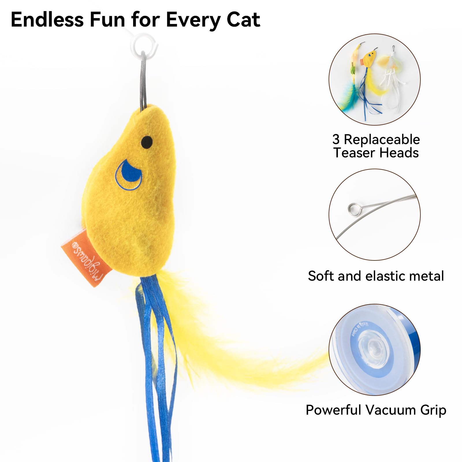 Migipaws nano gel suction pad sticks to surfaces and cleans easily