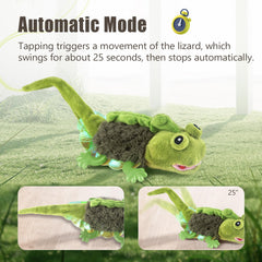 Migipaws soft plush lizard paw-friendly for gentle play.