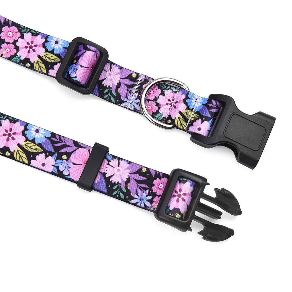 Mihqy leash with soft polyester and secure buckle for comfortable control