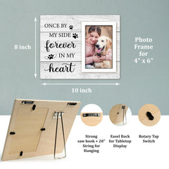 Milcier dog condolence gift frame ideal for comforting friends