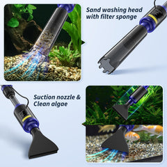 Mildhug 530GPH water pump delivers strong, steady suction.