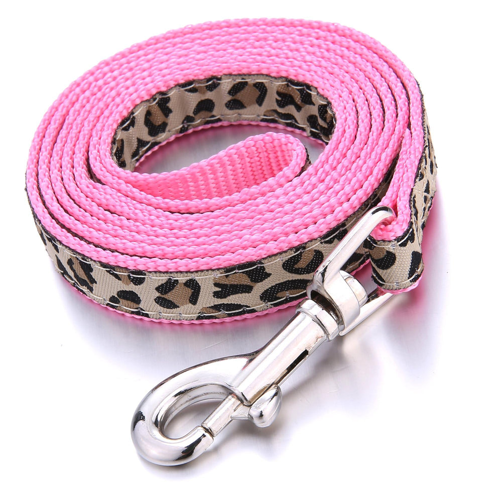 Mile High Life leopard pattern detail enhances stylish pet gear