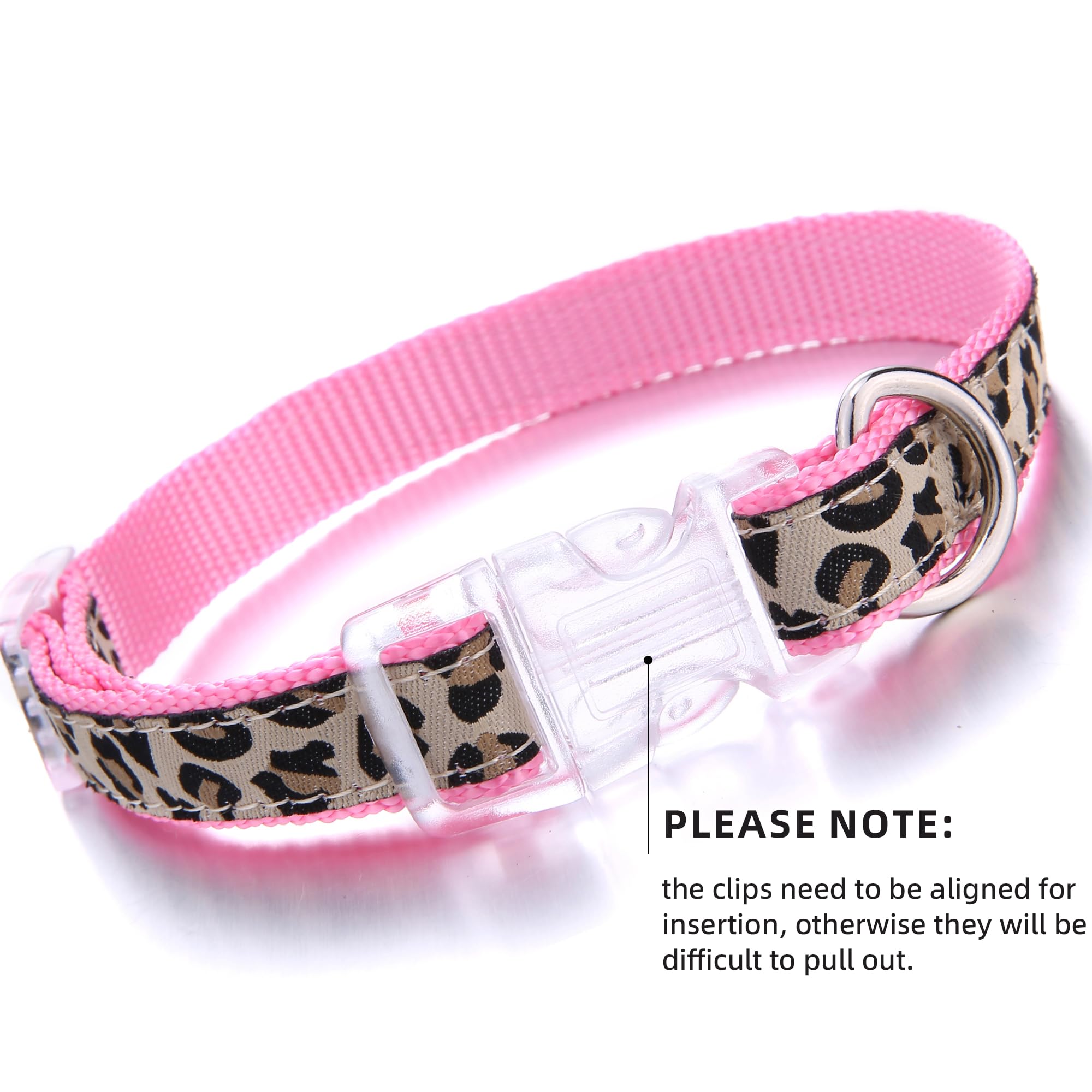 Mile High Life nylon and leopard contrast for visibility during outings