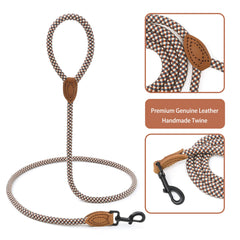 Mile High Life rope leash suitable for all breeds during training and outdoors