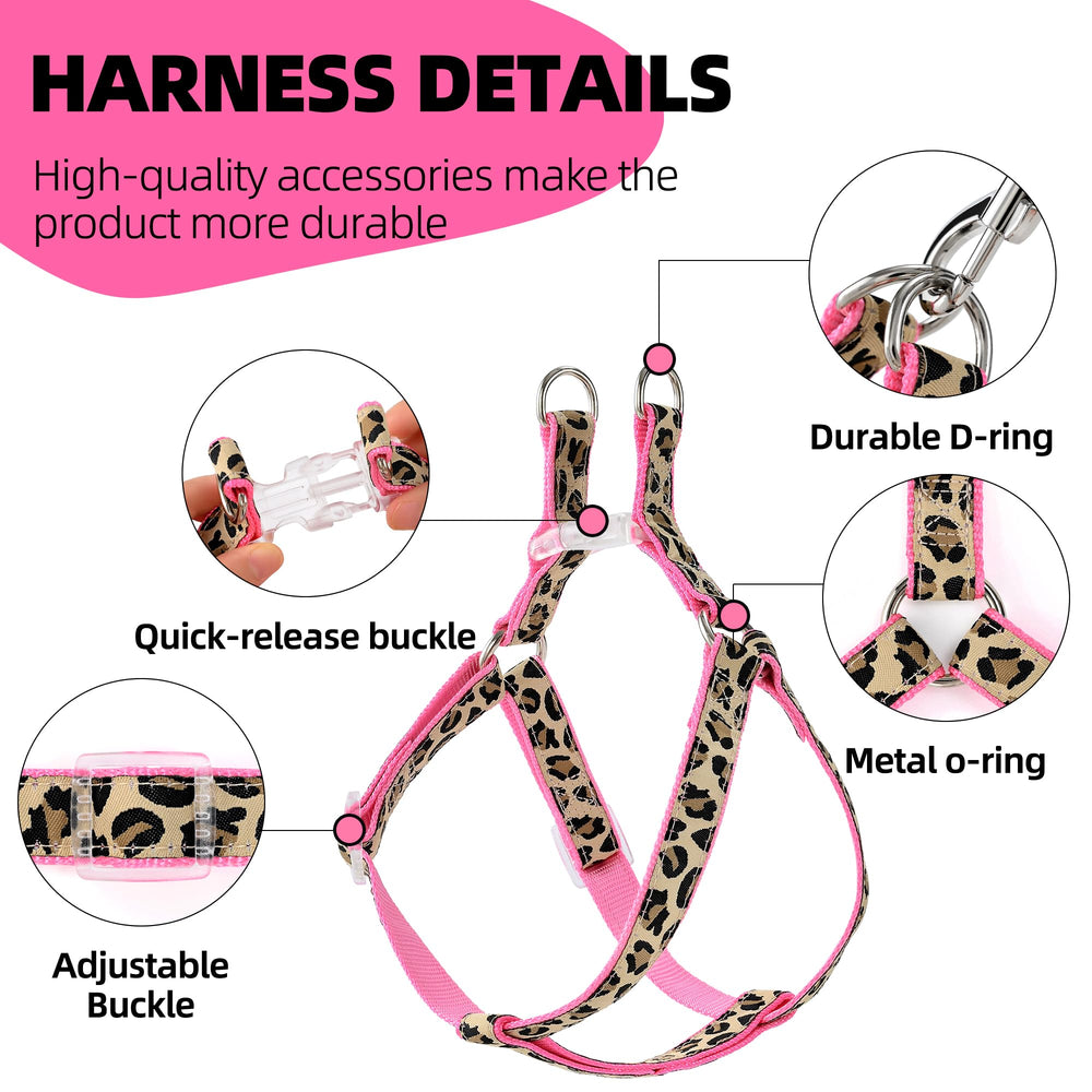 Mile High Life small-dog fit harness emphasizes secure adjustable sizing