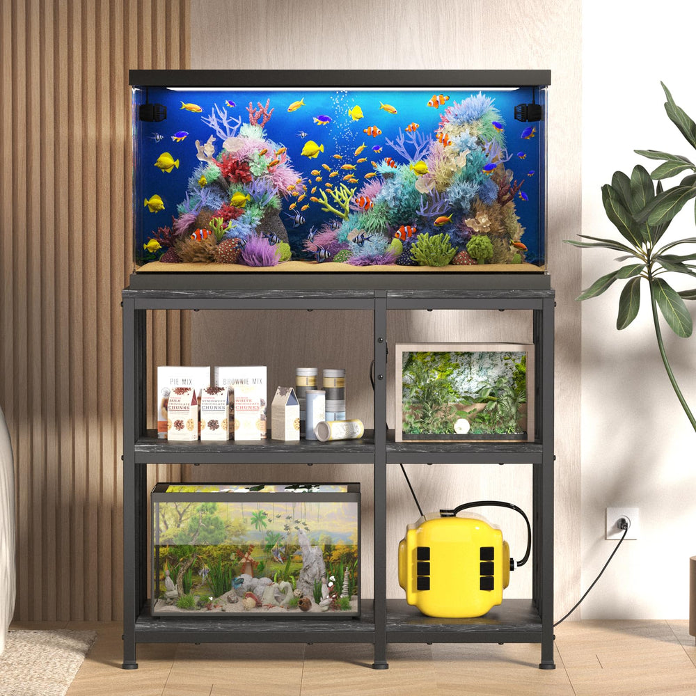 MILEFA versatile home or office aquarium and reptile habitat solution