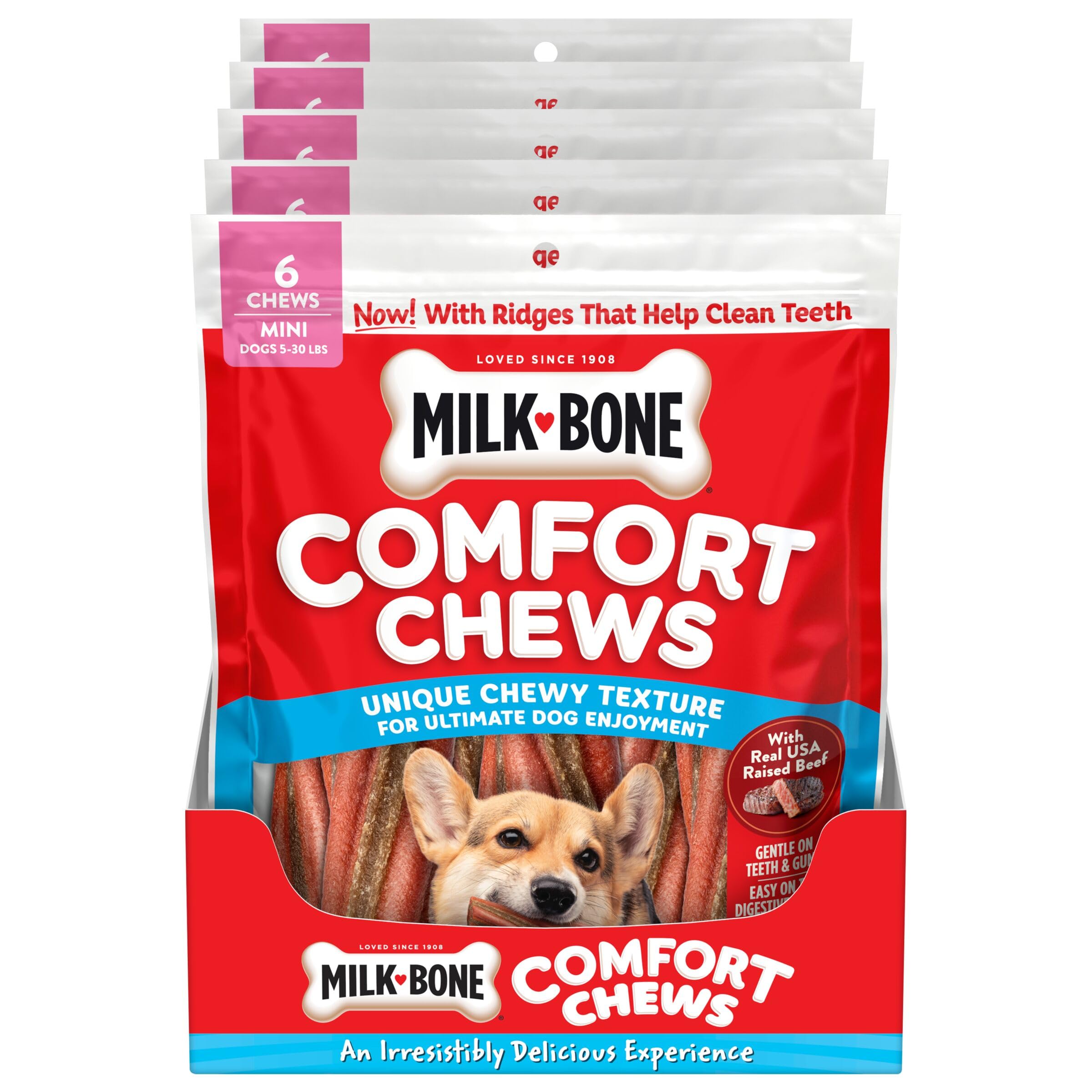 Milk-Bone Comfort Chews made in Topeka, USA quality