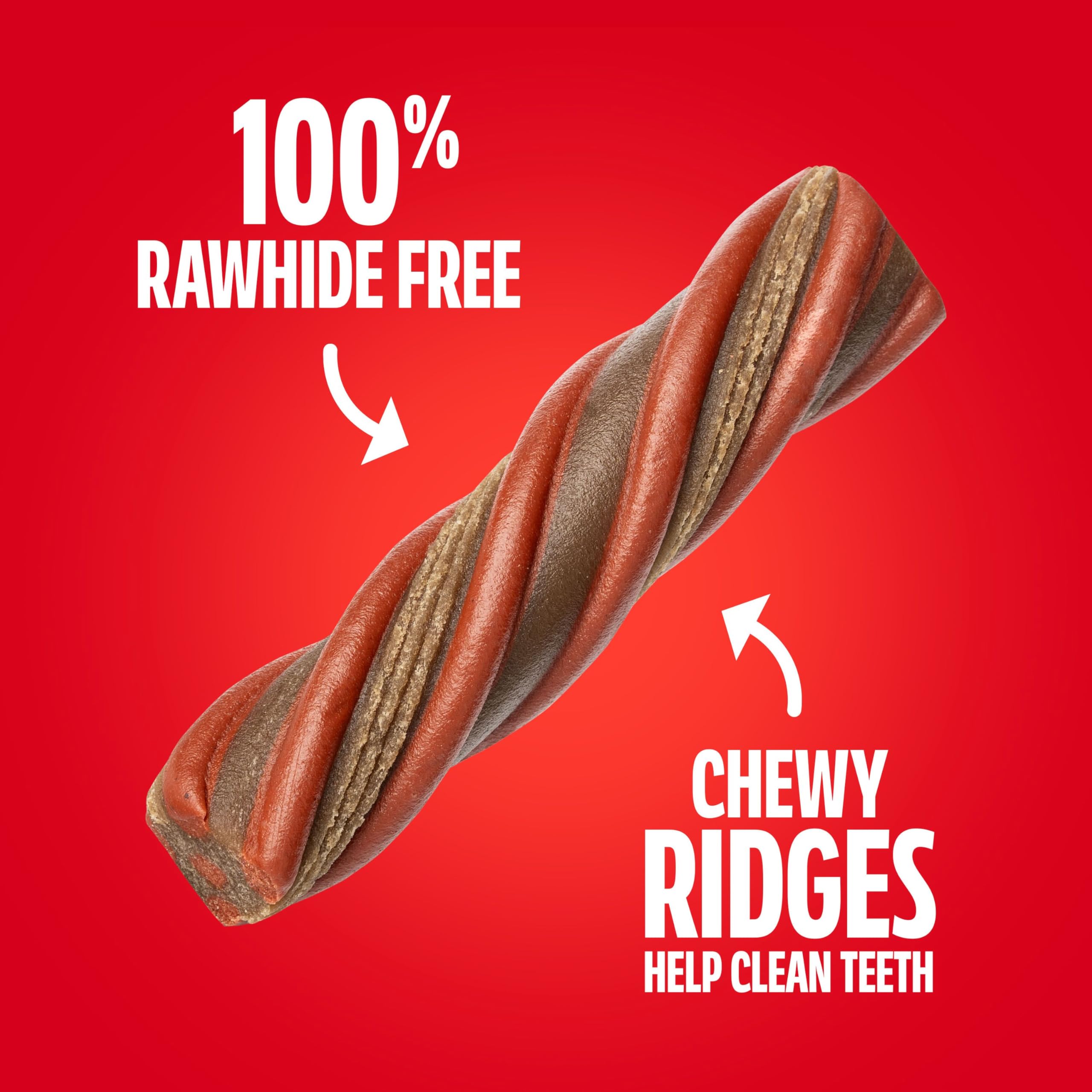 Milk-Bone Comfort Chews rawhide-free packaging label visible
