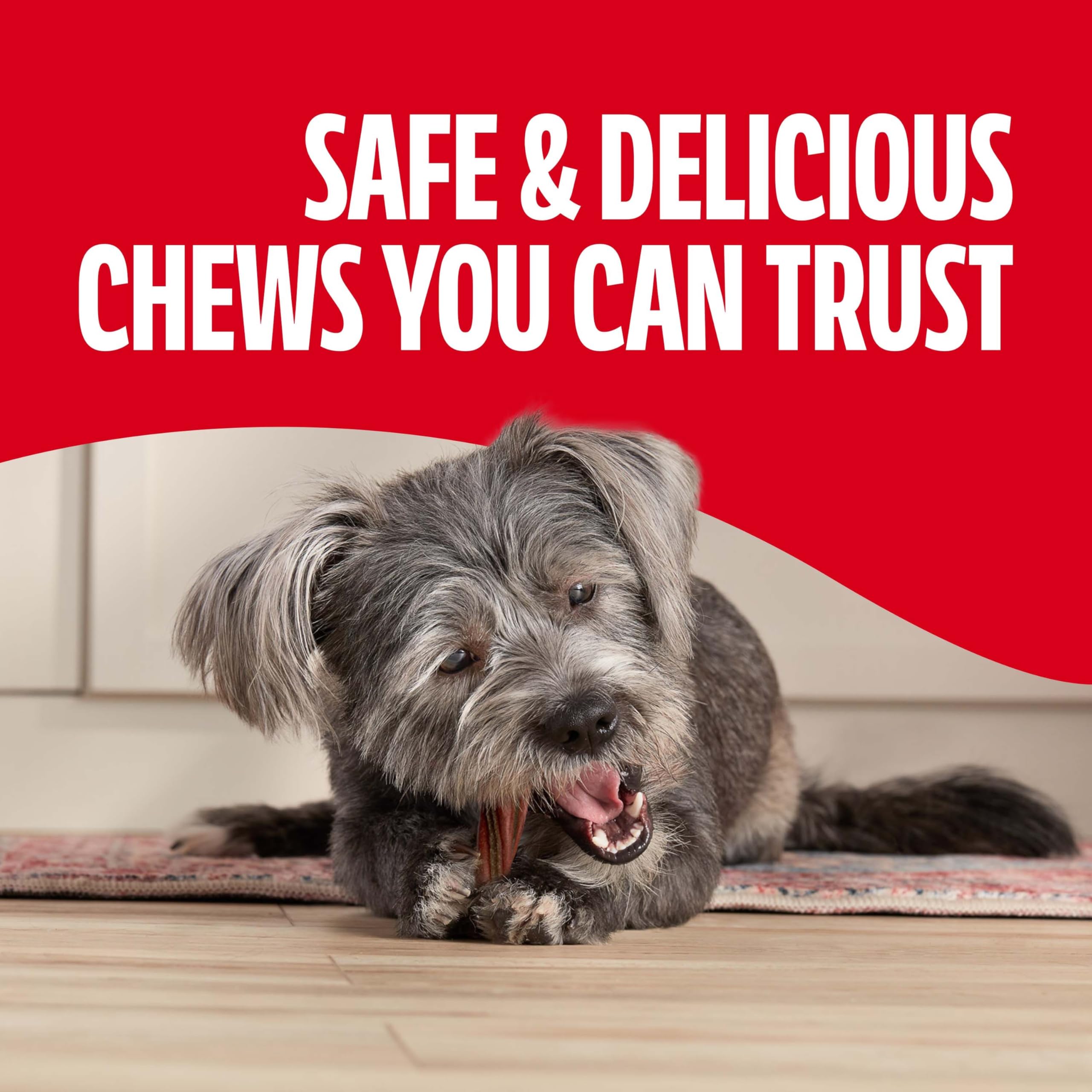 Milk-Bone Comfort Chews real beef flavor hinting at appeal