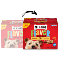 Milk-Bone Flavor Snacks five flavors visual for training variety