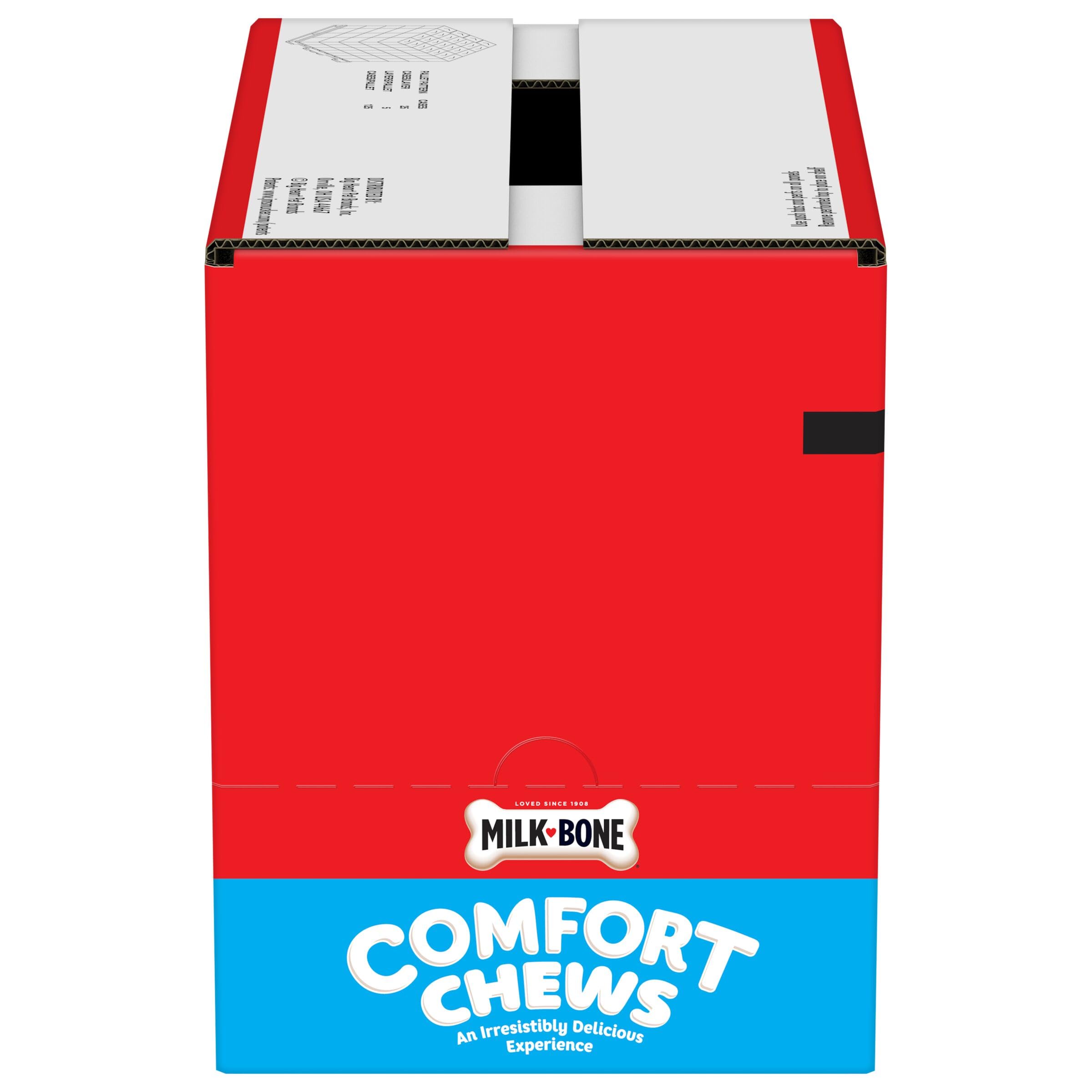 Produced in Topeka, Kansas, USA, Milk-Bone Comfort Chews support US-made treats.